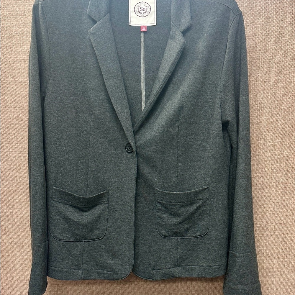 SO Women's Charcoal Blazer